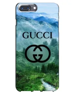 Чохол для iPhone 7 Plus з картинкою «Gucci — гірський пейзаж»