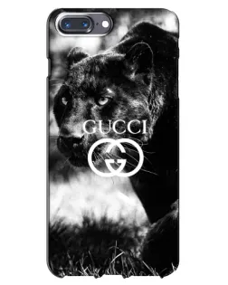 Чохол для iPhone 7 Plus з картинкою «Gucci — дика природа»