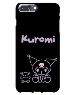 Чохол для iPhone 7 Plus з картинкою «Kuromi — чорний мінімалізм» Чохол для iPhone 7 Plus з картинкою «Kuromi — чорний мінімалізм»