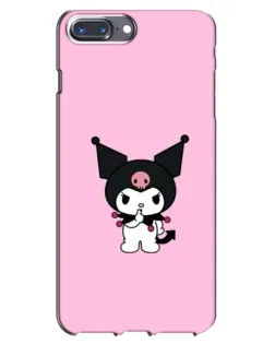 Чохол для iPhone 7 Plus з картинкою «Kuromi — рожева ніжність»