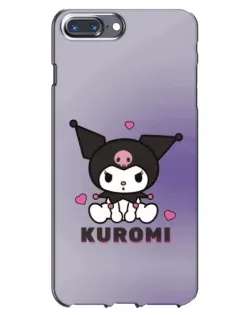 Чохол для iPhone 7 Plus з картинкою «Kuromi — фіолетовий арт»