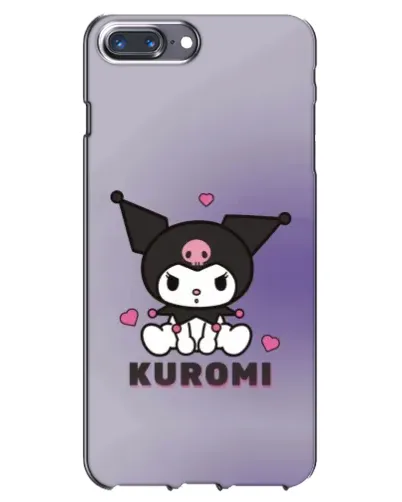 Чохол для iPhone 7 Plus з картинкою «Kuromi — фіолетовий арт»