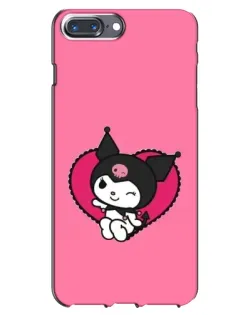 Чохол для iPhone 7 Plus з картинкою «Kuromi — любов у серці»