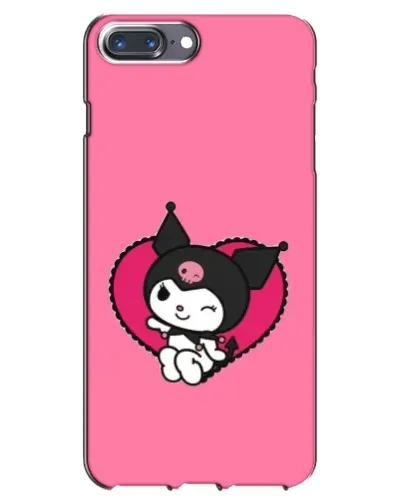 Чохол для iPhone 7 Plus з картинкою «Kuromi — любов у серці»