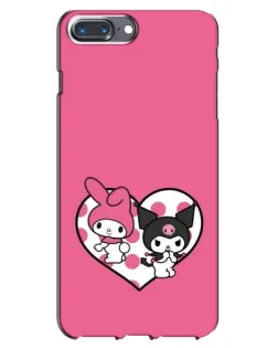 Чохол для iPhone 7 Plus з картинкою «Kuromi та My Melody»