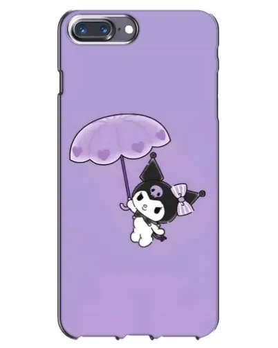 Чохол для iPhone 7 Plus з картинкою «Kuromi з парасолькою»