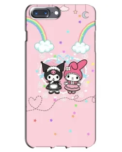 Чохол для iPhone 7 Plus з картинкою «My Melody та Kuromi»