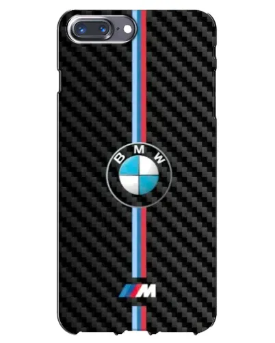 Чохол для iPhone 7 Plus з картинкою «Емблема BMW та карбон»