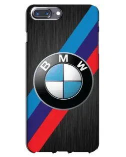 Чохол для iPhone 7 Plus з картинкою «BMW M-stripes стиль»