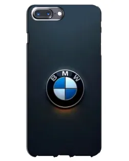Чохол для iPhone 7 Plus з картинкою «Логотип BMW — мінімалізм»