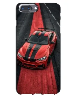 Чохол для iPhone 7 Plus з картинкою «BMW на червоній доріжці»