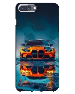 Чохол для iPhone 7 Plus з картинкою «BMW — золота емблема»