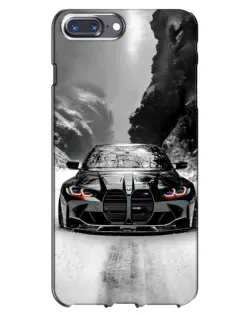 Чохол для iPhone 7 Plus з картинкою «BMW — акварельний дрифт»