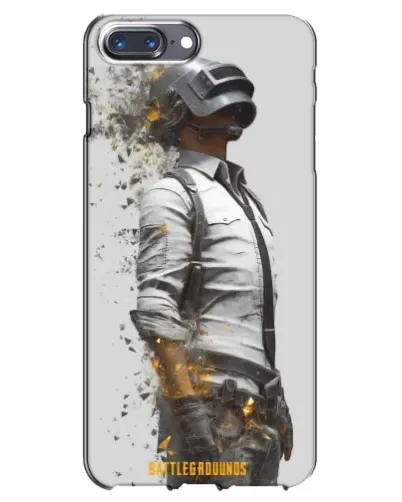 Чохол для iPhone 7 Plus з картинкою «PUBG — боєць у пилу»