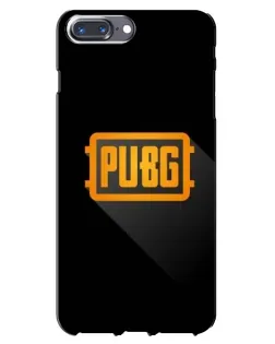 Чохол для iPhone 7 Plus з картинкою «PUBG — рамка лого»