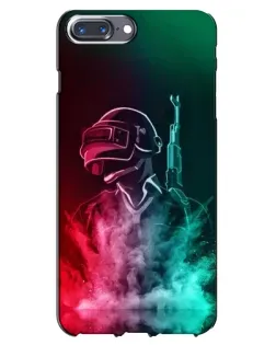 Чохол для iPhone 7 Plus з картинкою «PUBG — вогняний воїн»