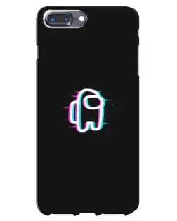 Чохол для iPhone 7 Plus з картинкою «Among Us неон»
