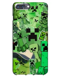 Чохол для iPhone 7 Plus з картинкою «Кріпери Minecraft» Чохол для iPhone 7 Plus з картинкою «Кріпери Minecraft»