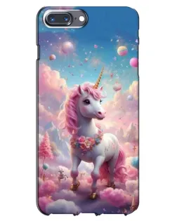 Чохол для iPhone 7 Plus з картинкою «Єдиноріг серед хмар»