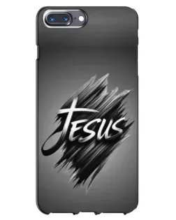 Чехол для iPhone 7 Plus с картинкой «Надпись Jesus Graffiti»
