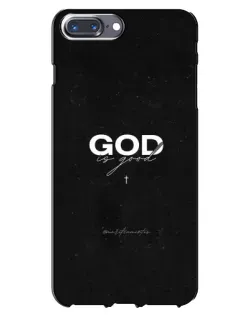 Чехол для iPhone 7 Plus с картинкой «GOD — Бог над всем»
