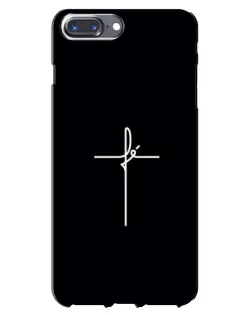 Чохол для iPhone 7 Plus з картинкою «Тонкий хрест»