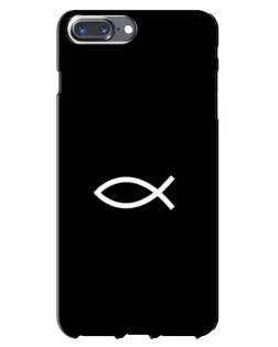 Чохол для iPhone 7 Plus з картинкою «Символ риби Jesus»