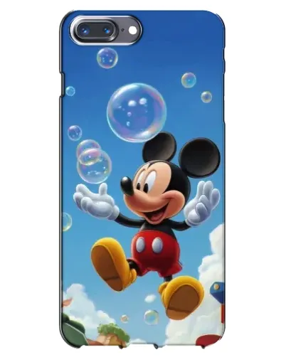 Чохол для iPhone 7 Plus з картинкою «Mickey та мильні бульбашки»
