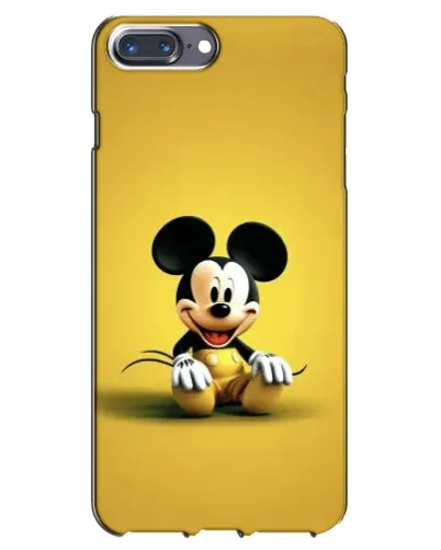 Чохол для iPhone 7 Plus з картинкою «Міккі на жовтому»