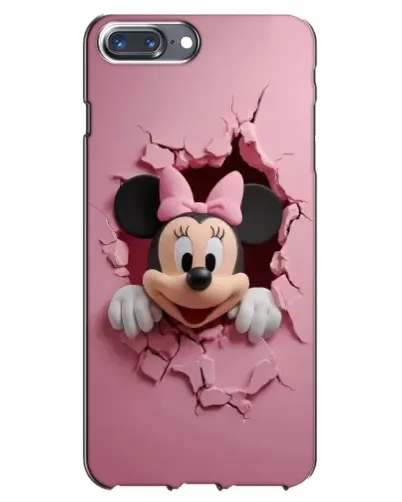 Чохол для iPhone 7 Plus з картинкою «Мінні крізь стіну»