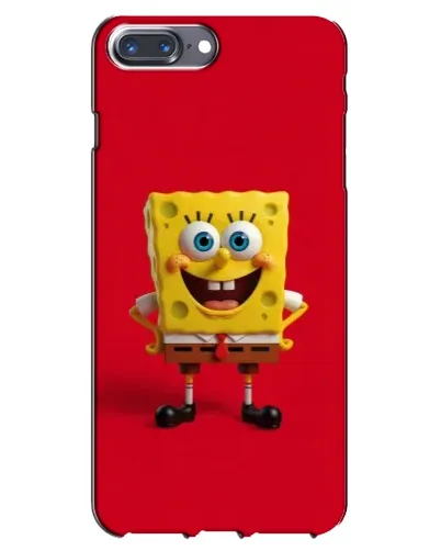 Чехол для iPhone 7 Plus с картинкой «Спанч Боб на красном» Чехол для iPhone 7 Plus с картинкой «Спанч Боб на красном»