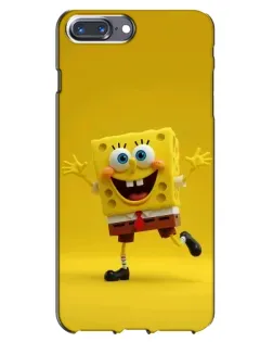 Чехол для iPhone 7 Plus с картинкой «Позитивный Губка Боб»