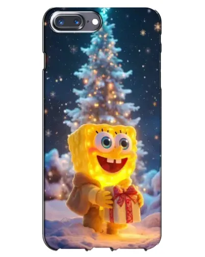 Чехол для iPhone 7 Plus с картинкой «Рождественский Спанч Боб» Чехол для iPhone 7 Plus с картинкой «Рождественский Спанч Боб»