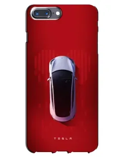 Чохол для iPhone 7 Plus з картинкою «Tesla Top View»