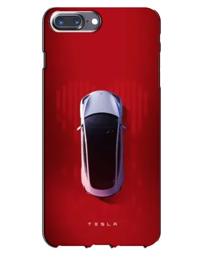 Чехол для iPhone 7 Plus с картинкой «Tesla Top View» Чехол для iPhone 7 Plus с картинкой «Tesla Top View»