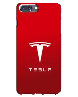 Чохол для iPhone 7 Plus з картинкою «Tesla Red Classic»