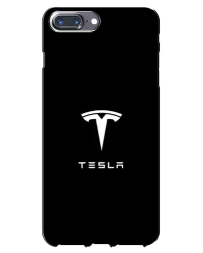 Чехол для iPhone 7 Plus с картинкой «Tesla White Logo» Чехол для iPhone 7 Plus с картинкой «Tesla White Logo»