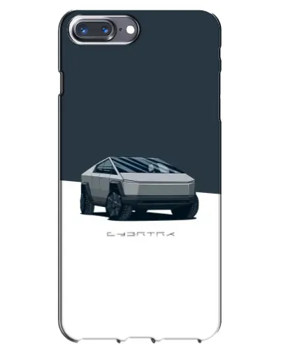 Чехол для iPhone 7 Plus с картинкой «Серебристый Cybertruck Tesla» Чехол для iPhone 7 Plus с картинкой «Серебристый Cybertruck Tesla»