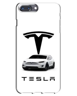 Чехол для iPhone 7 Plus с картинкой «Tesla White Style»