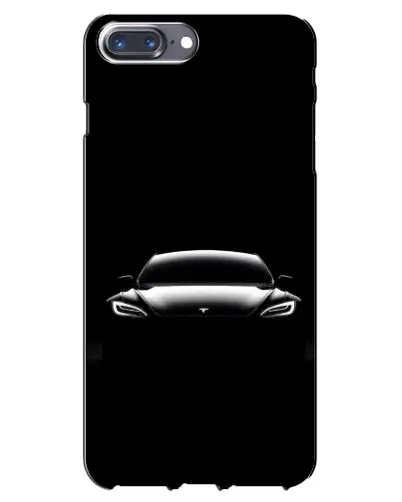 Чехол для iPhone 7 Plus с картинкой «Фары Tesla Night» Чехол для iPhone 7 Plus с картинкой «Фары Tesla Night»