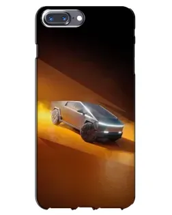 Чехол для iPhone 7 Plus с картинкой «Cybertruck в пустыне»