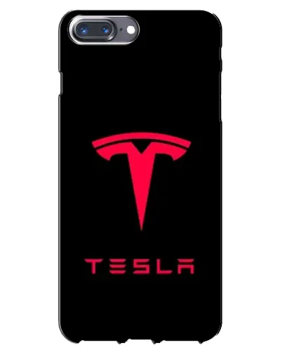 Чехол для iPhone 7 Plus с картинкой «Tesla Red Logo» Чехол для iPhone 7 Plus с картинкой «Tesla Red Logo»