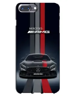 Чохол для iPhone 7 Plus з картинкою «Mercedes — білий карбон» Чохол для iPhone 7 Plus з картинкою «Mercedes — білий карбон»