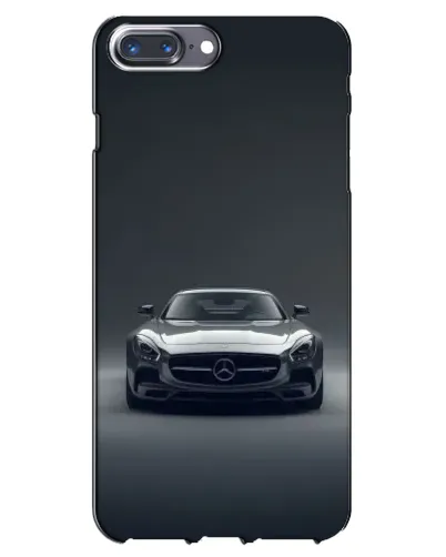 Чехол для iPhone 7 Plus с картинкой «Mercedes на черном»
