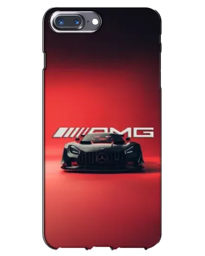 Чохол для iPhone 7 Plus з картинкою «Mercedes AMG — червона лінія»
