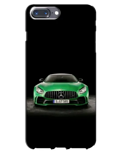 Чохол для iPhone 7 Plus з картинкою «Mercedes — неоновий лого»