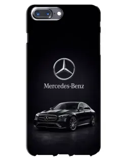 Чохол для iPhone 7 Plus з картинкою «Mercedes — решітка радіатора»