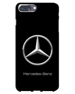 Чохол для iPhone 7 Plus з картинкою «Mercedes Silver Logo»