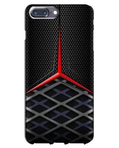Чохол для iPhone 7 Plus з картинкою «Mercedes Carbon Grid»
