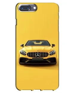 Чохол для iPhone 7 Plus з картинкою «Жовтий Mercedes GT»